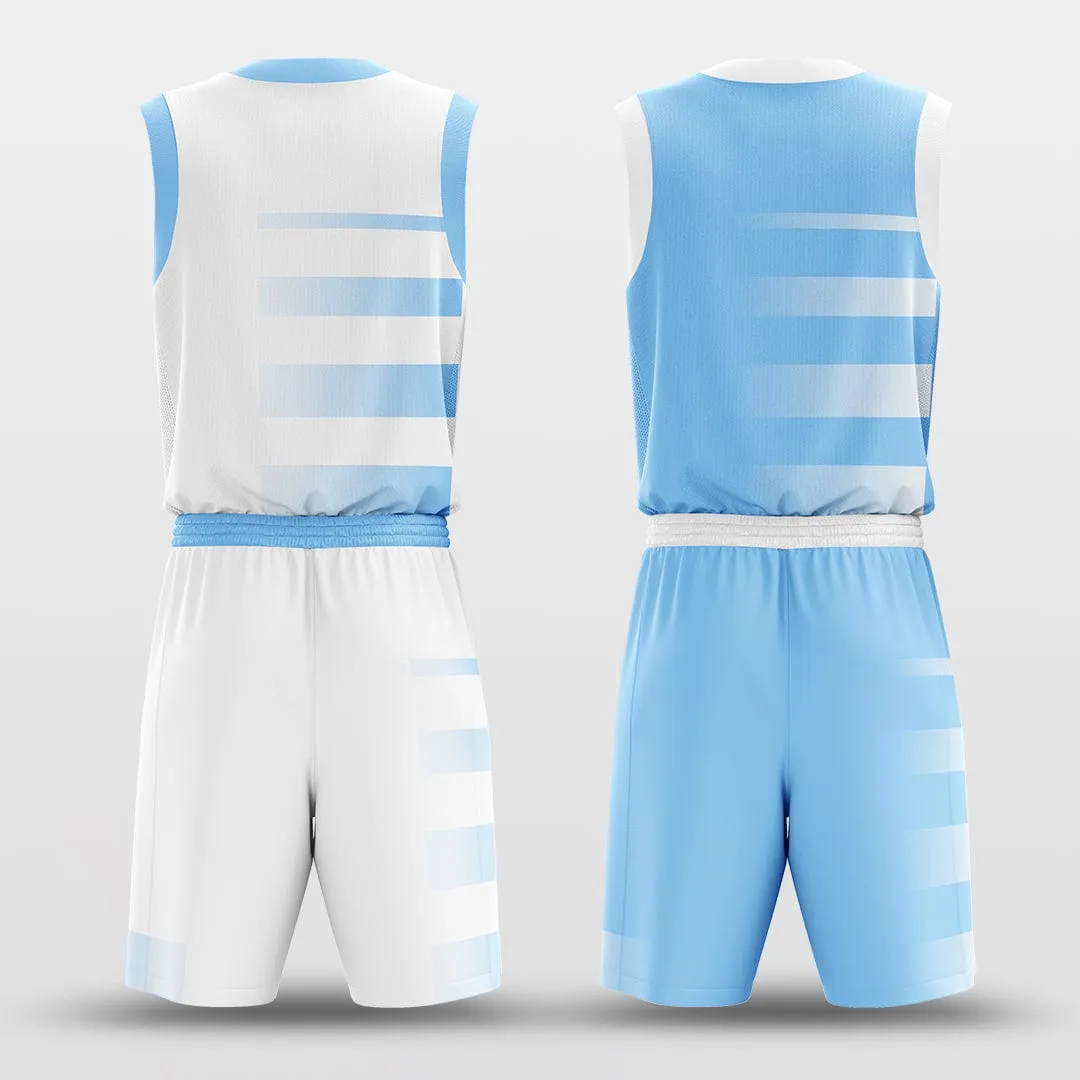 Blue Lake - Customized Reversible Basketball Jersey Set