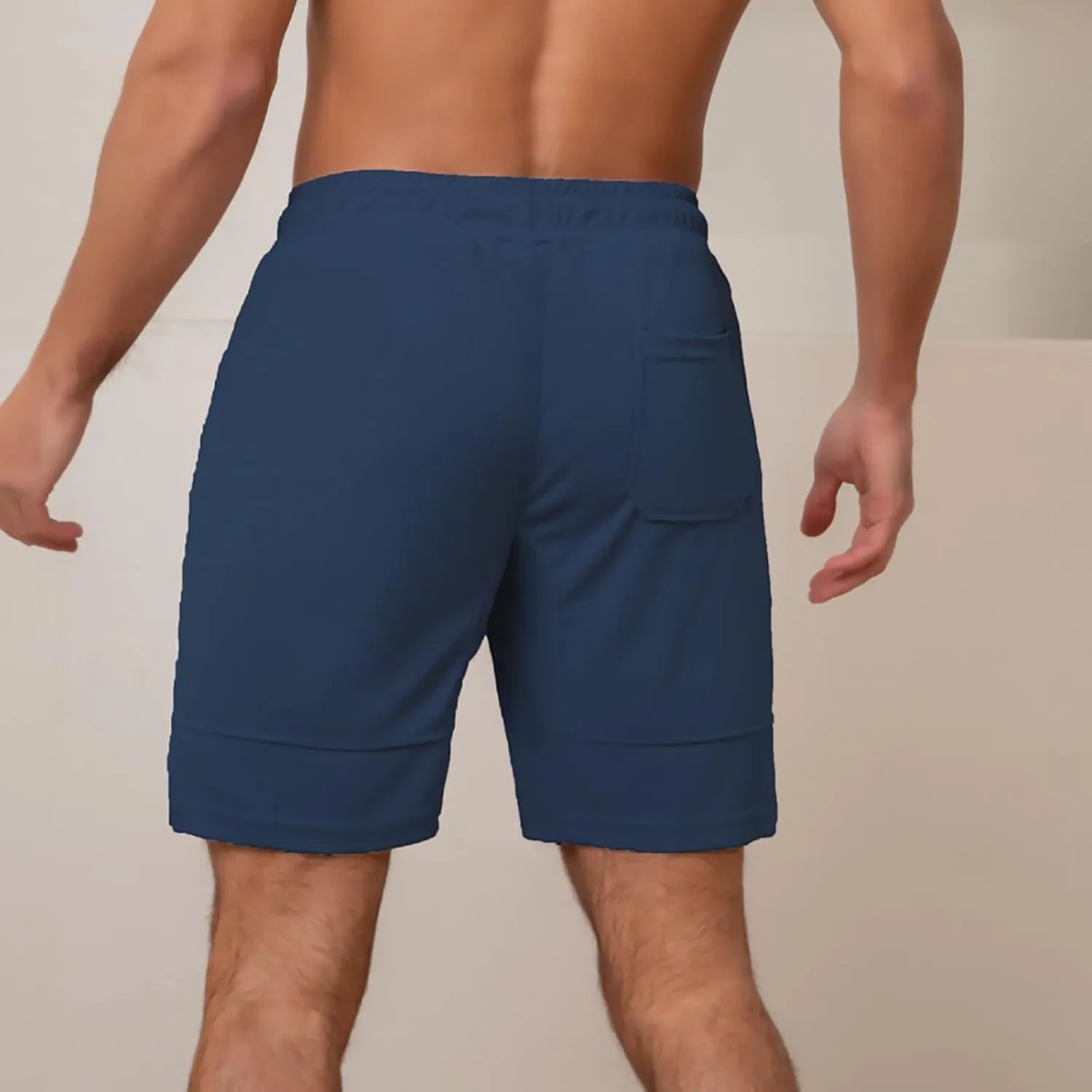 Fxbar Men's 7" Swim Trunks Quick Dry with Zipper Pockets Gym Workout Shorts & Beach Swimming Shorts for Men