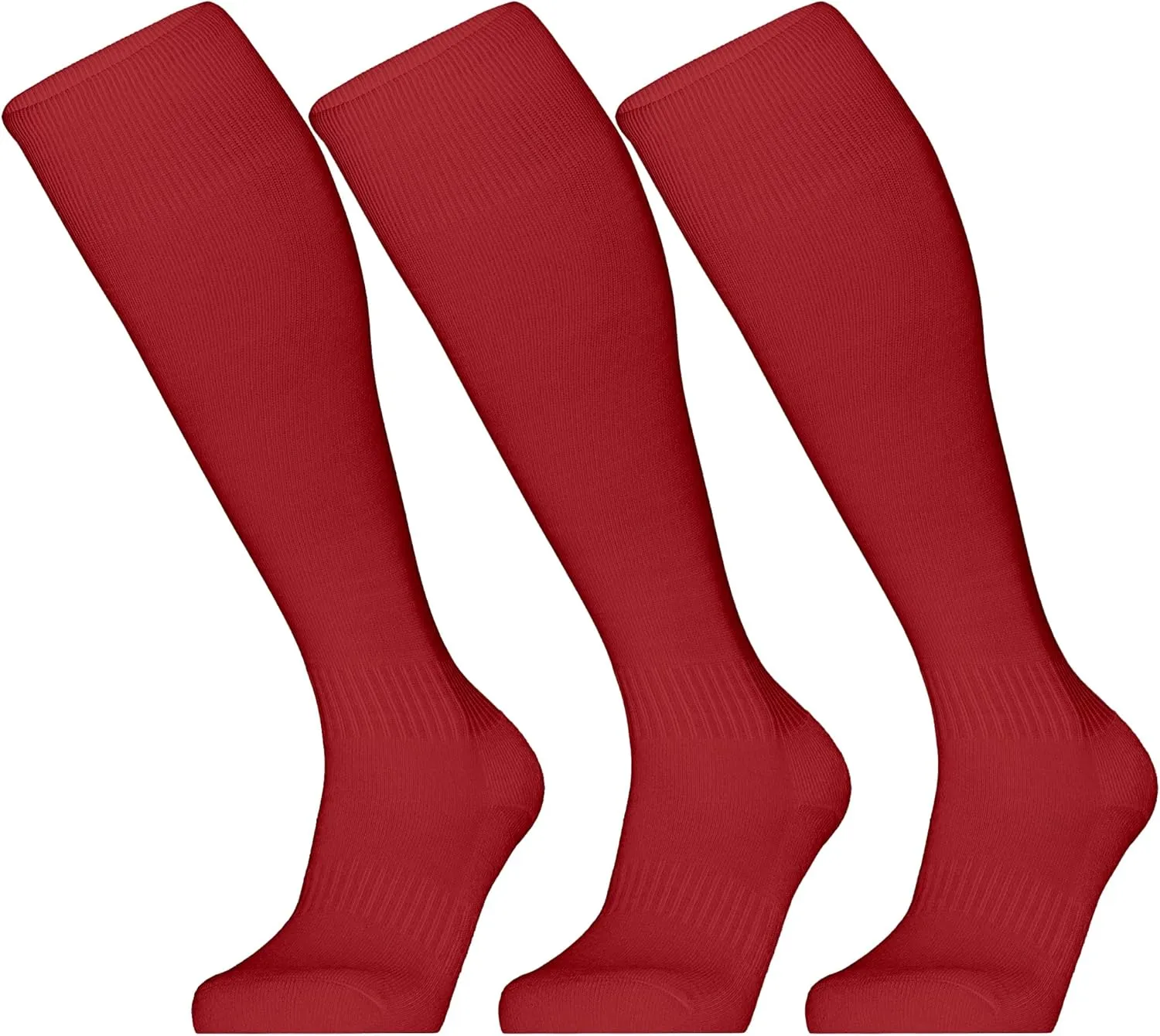 GRAPMKTG 3 Pack Softball Soccer Socks Baseball Football Socks for Youth Men and Women
