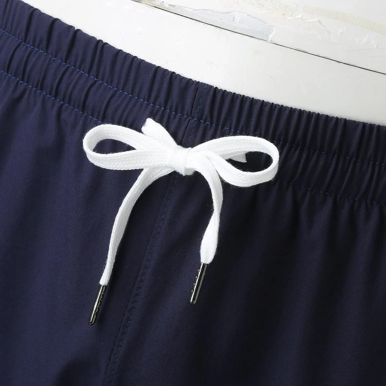 Gym Shorts Men, Men's Running Athletic Shorts 7" Workout Lightweight Elastic Waist Quick Dry Basketball Shorts with Pocket