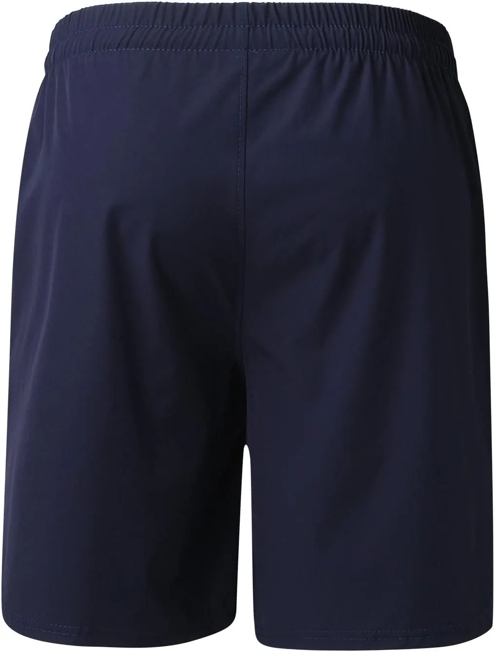 Gym Shorts Men, Men's Running Athletic Shorts 7" Workout Lightweight Elastic Waist Quick Dry Basketball Shorts with Pocket