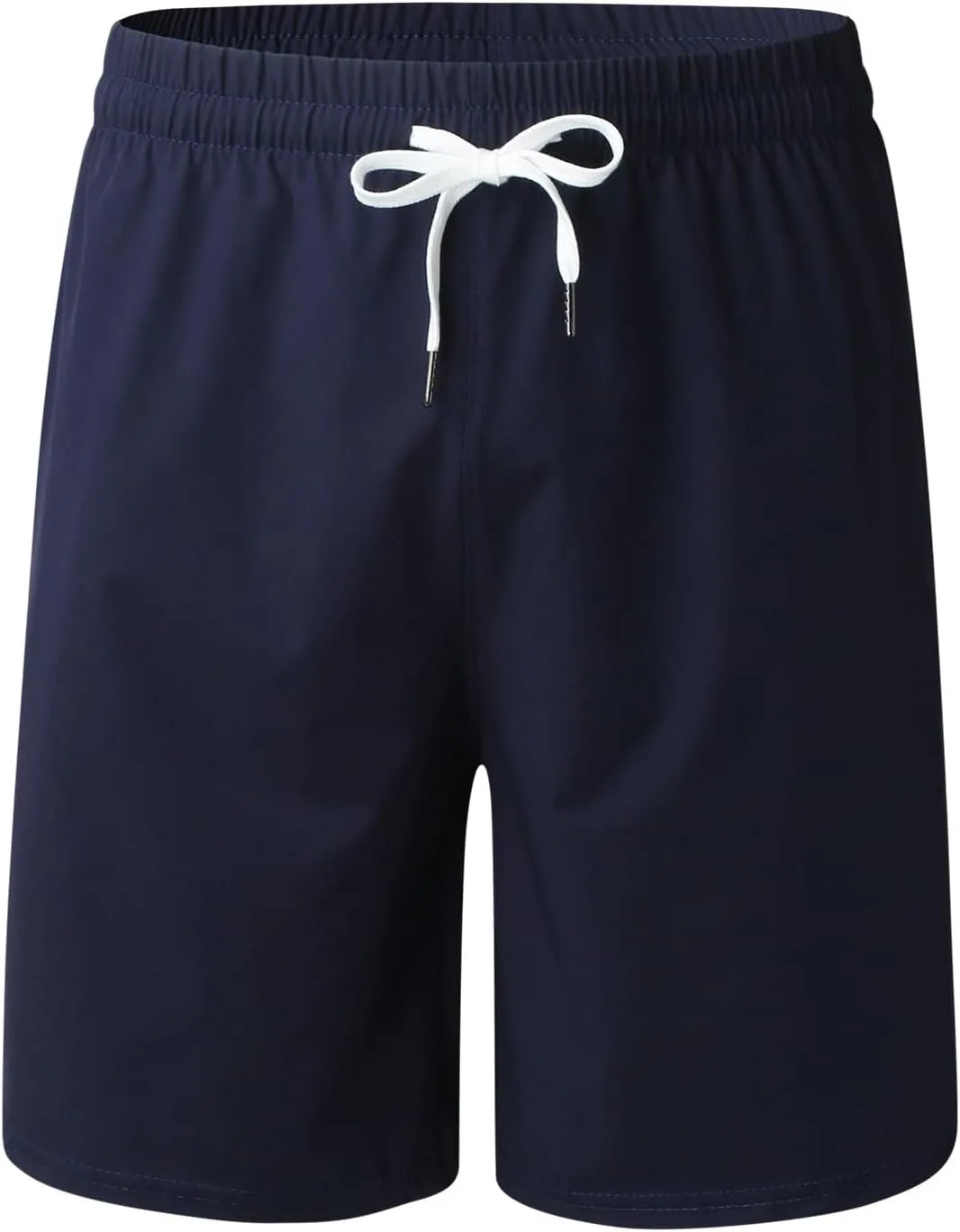 Gym Shorts Men, Men's Running Athletic Shorts 7" Workout Lightweight Elastic Waist Quick Dry Basketball Shorts with Pocket