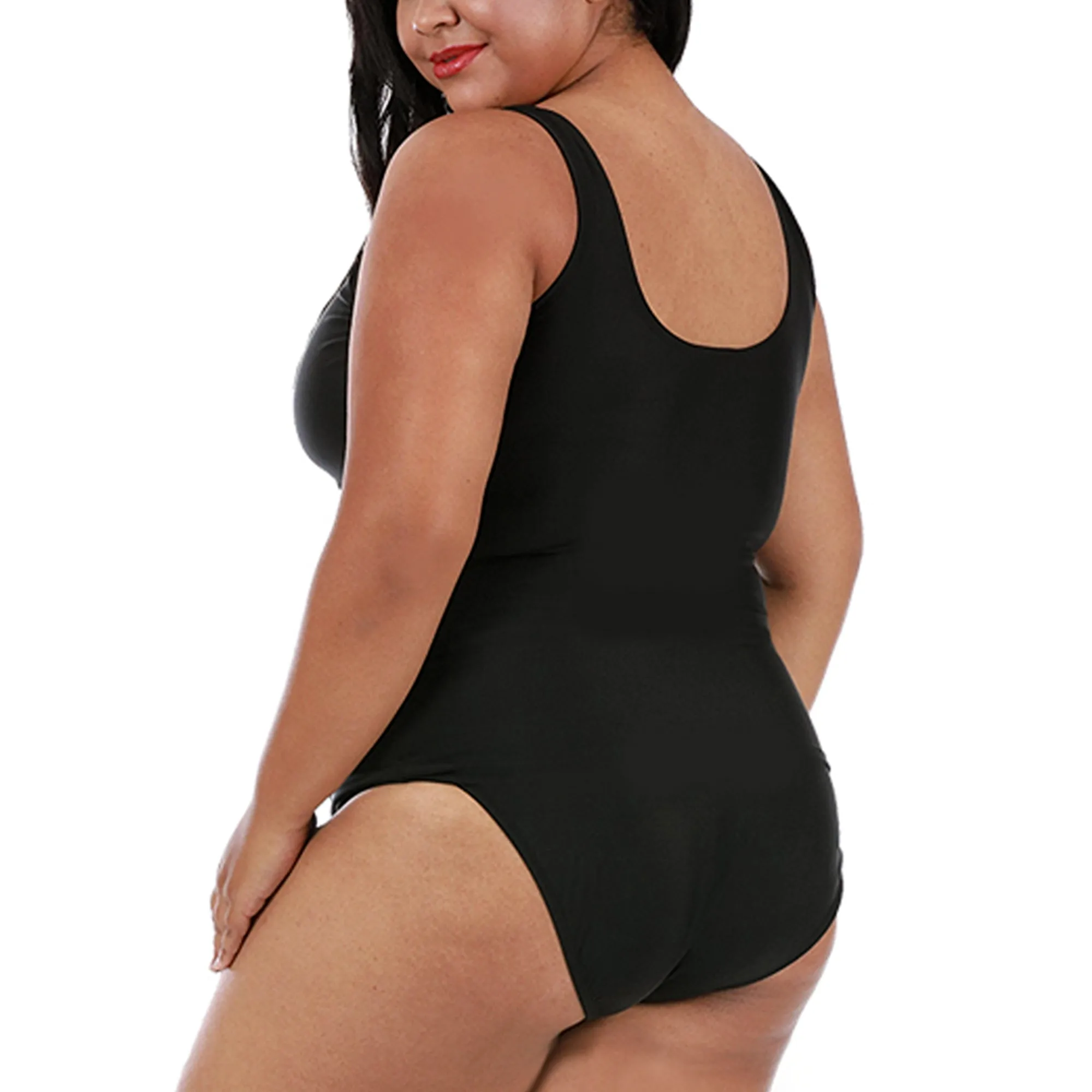InstantFigure Plus Size Swimwear Hipster Bottoms 13216BC