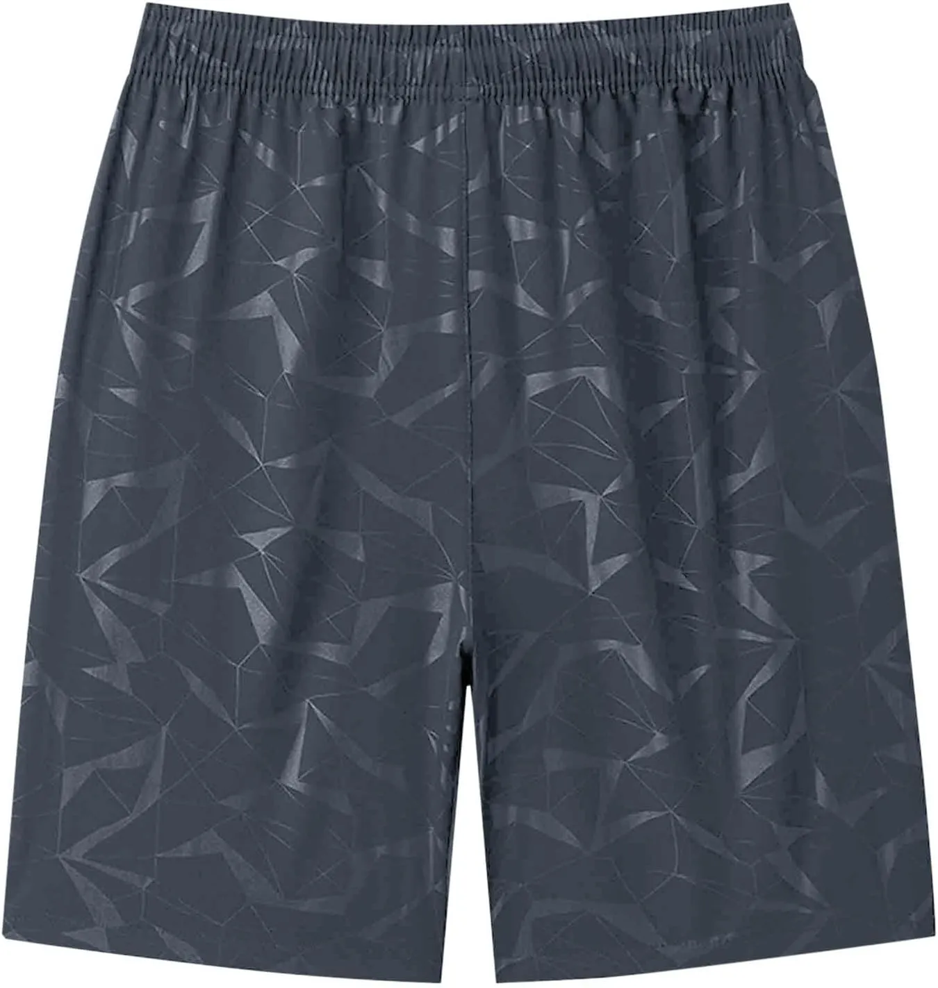 Men's Quick Dry Elastic Shorts Summer Plus Size with Pockets Bermuda Casual Gym Running Print Trunks Sports Gym