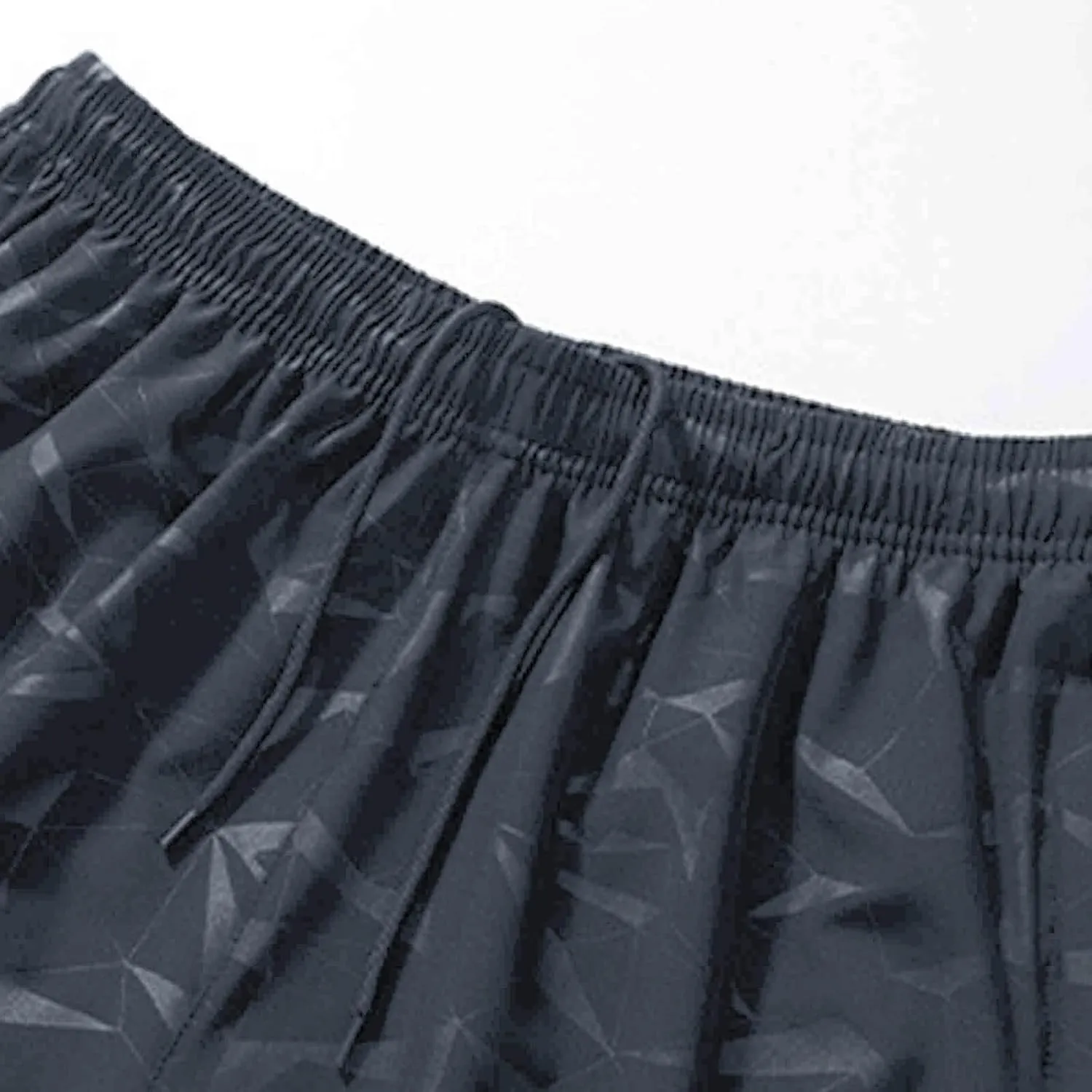 Men's Quick Dry Elastic Shorts Summer Plus Size with Pockets Bermuda Casual Gym Running Print Trunks Sports Gym
