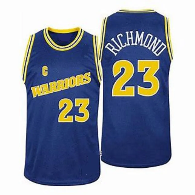 Mitch Richmond Golden State Warriors Throwback Basketball Jersey