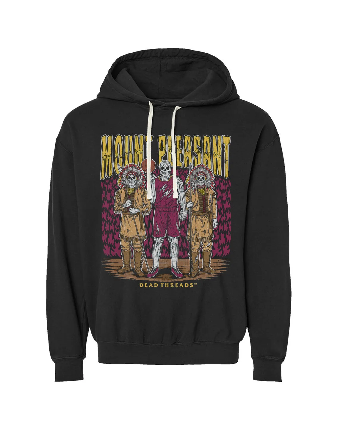 MOUNT PLEASANT BASKETBALL - LIGHTWEIGHT HOODIE