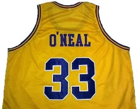 Shaquille O'Neal LSU Tigers College Basketball Throwback Jersey