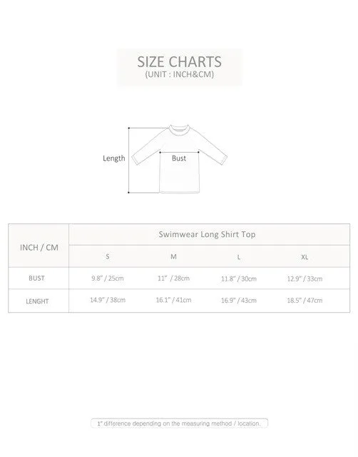 Surfer Sky Blue Rash Guard Top
