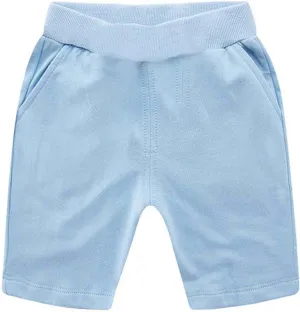 Toddler Boys Girls Basketball Shorts Solid Cotton Athletic Running Shorts Summer Quick Dry Pull On Jogger Pants